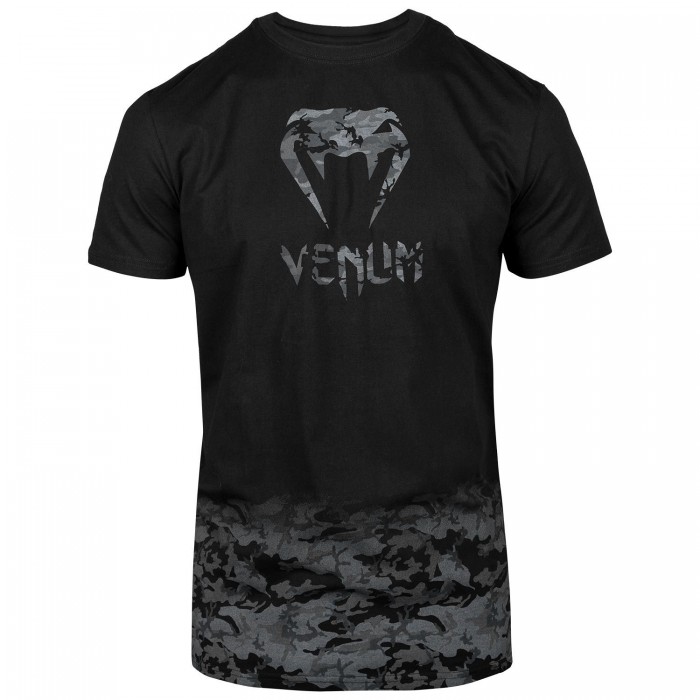 Тениска - Venum Classic T-shirt - Black/Urban Camo​